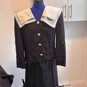 Ensemble tailleur jupe vintage